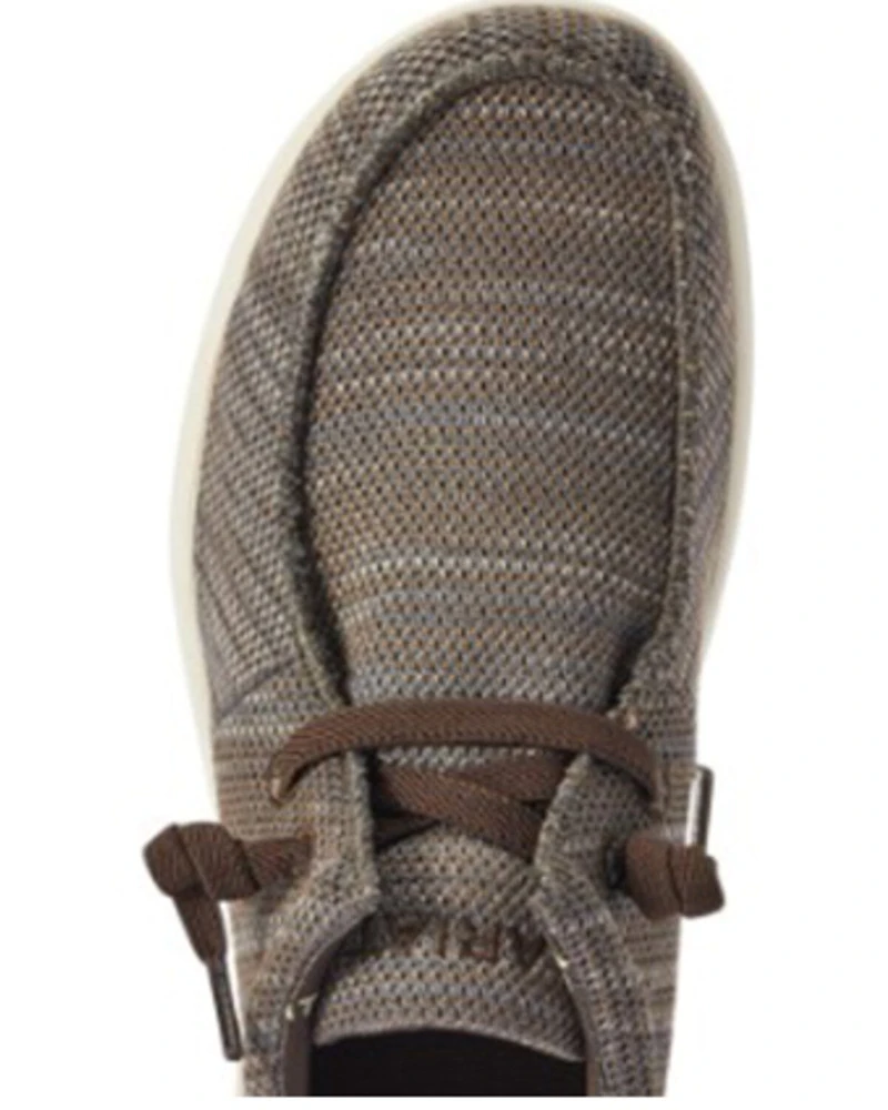 Ariat Men's Heathered Southwestern Print Casual Hilo - Moc Toe