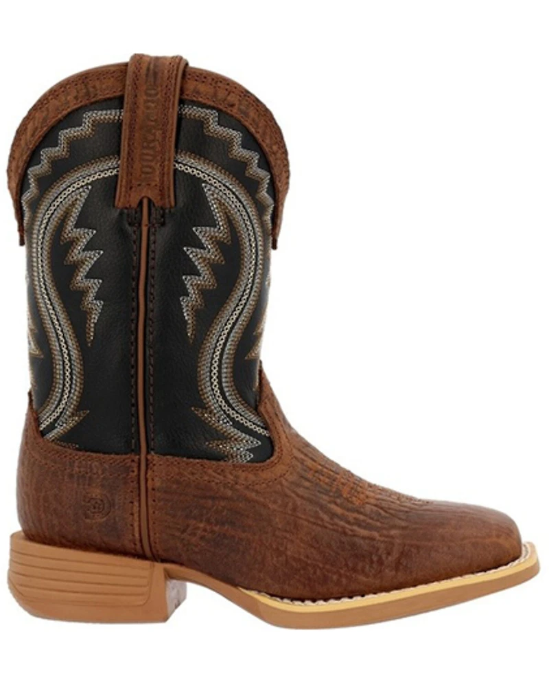 Durango Boys' Lil Rebel Pro Onyx Western Boots - Square Toe