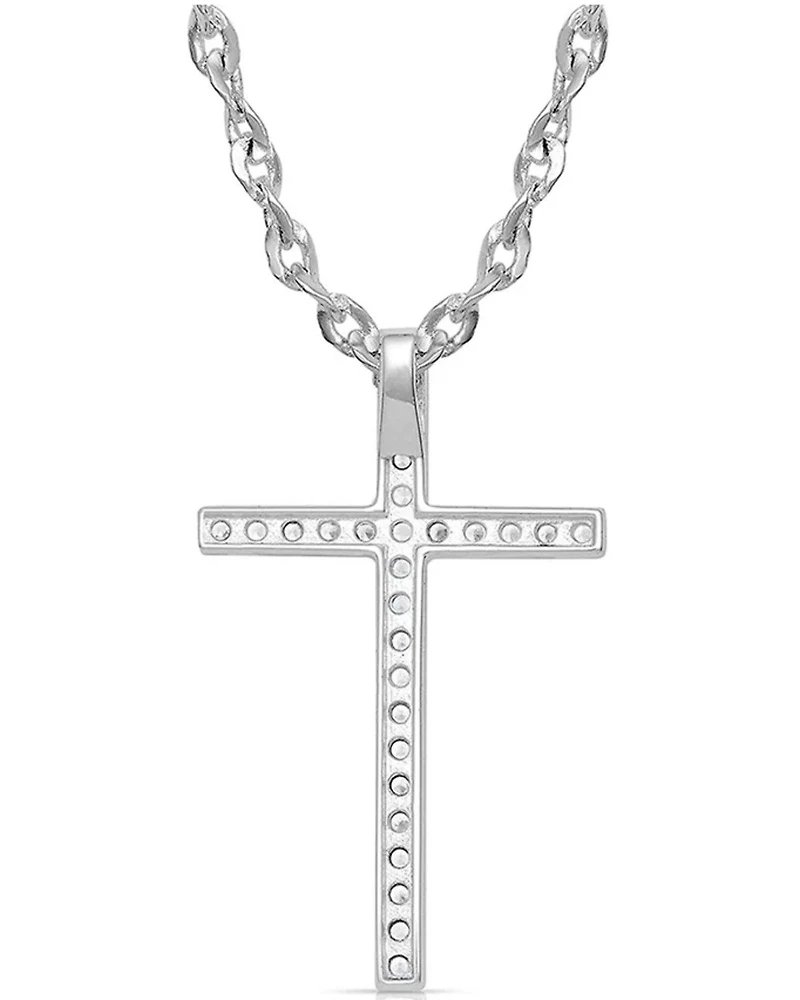 Montana Silversmiths Women's Dazzling In Faith Cross Necklace