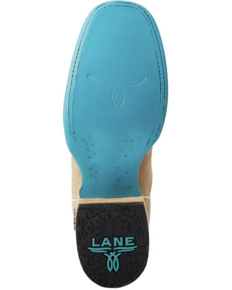 Lane Women's Classic Suede Western Boots - Square Toe