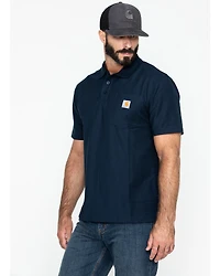 Carhartt Men's Contractors Pocket Short Sleeve Work Polo Shirt