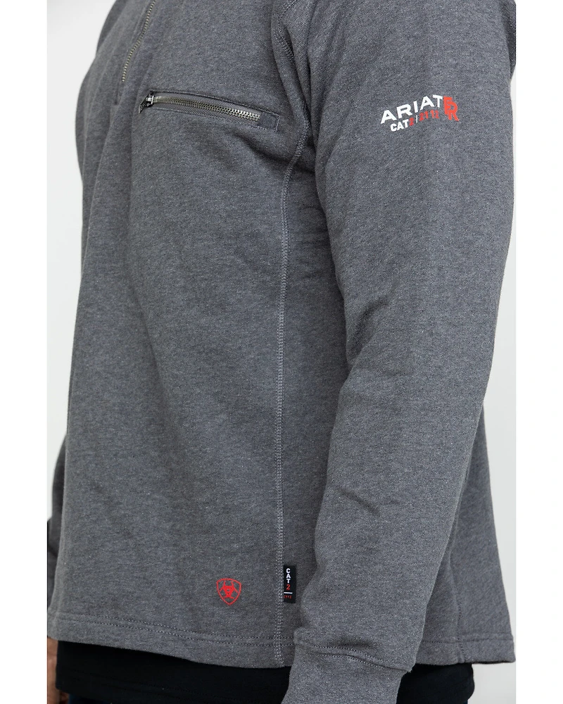 Ariat Men's FR Rev 1/4 Zip Work Pullover - Tall