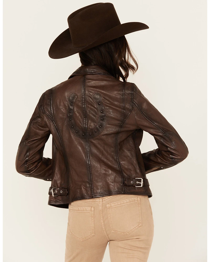 Mauritius Leather Women's Boot Barn Exclusive Lucky Horseshoe Jacket