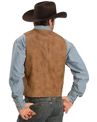 Scully Lamb Leather Western Vest