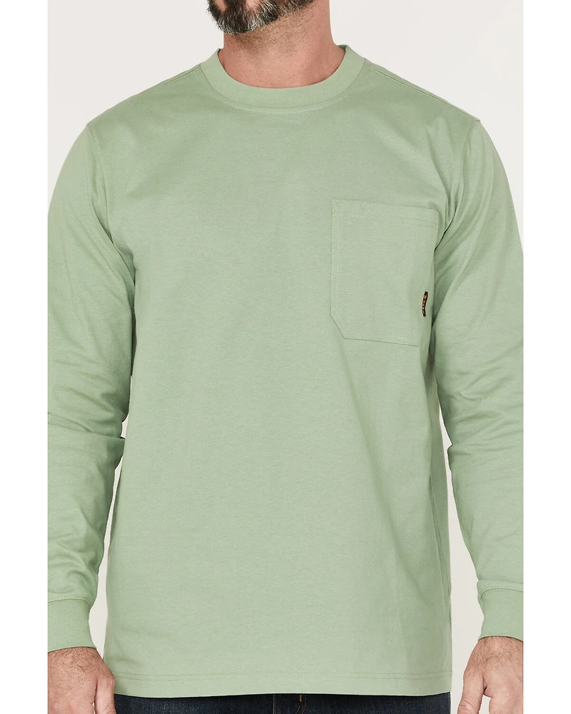 Hawx Men's Loden Forge Long Sleeve Work Pocket T-Shirt