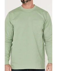 Hawx Men's Loden Forge Long Sleeve Work Pocket T-Shirt