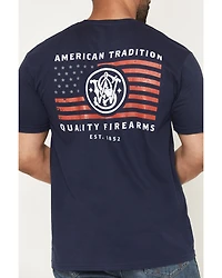 Smith & Wesson Men's American Tradition Short Sleeve Graphic T-Shirt