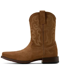 Ariat Men's Bodie Suede Western Boots - Square Toe