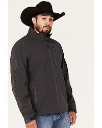 Ariat Men's Logo 2.0 Embroidered Zip Softshell Jacket - Big