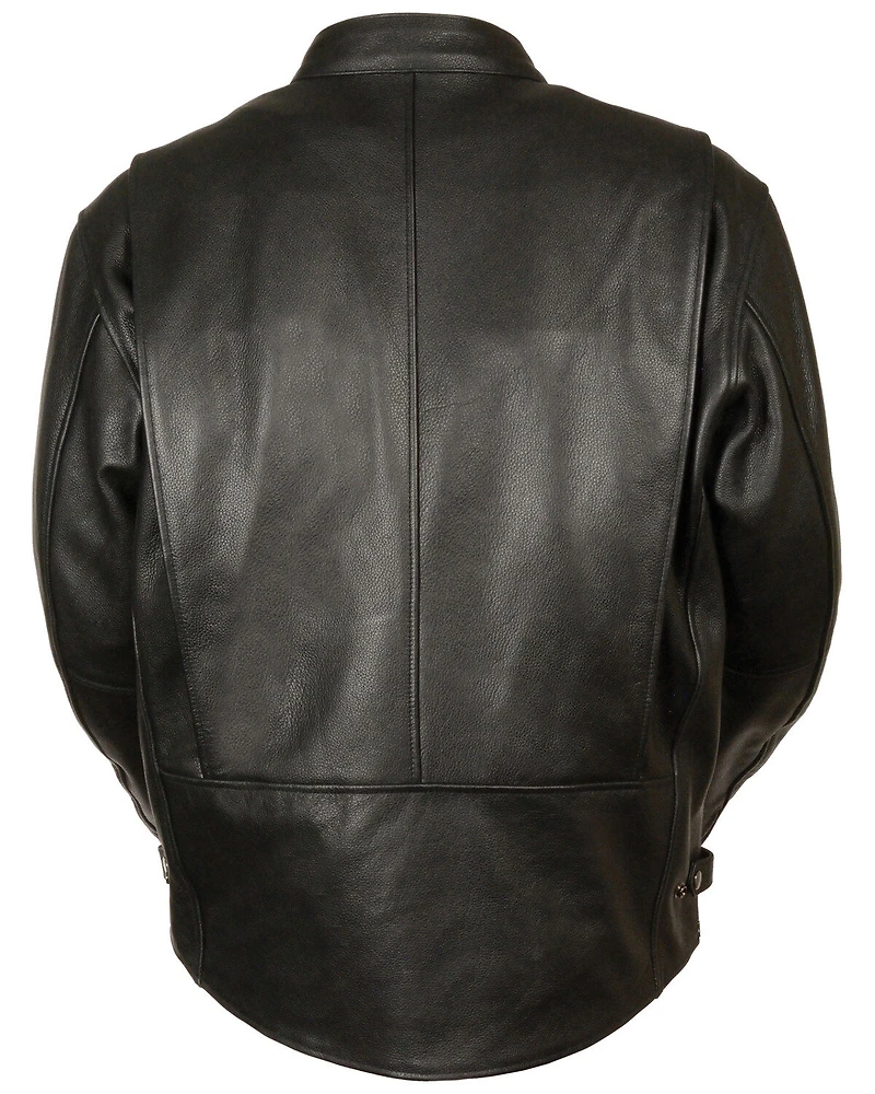 Milwaukee Leather Men's 4X Classic Scooter Jacket