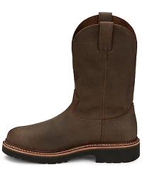 Justin Men's 11" Carbide Pull-On Work Boots - Soft Toe