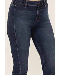 Shyanne Women's Luna High Rise Flare Stretch Denim Jeans