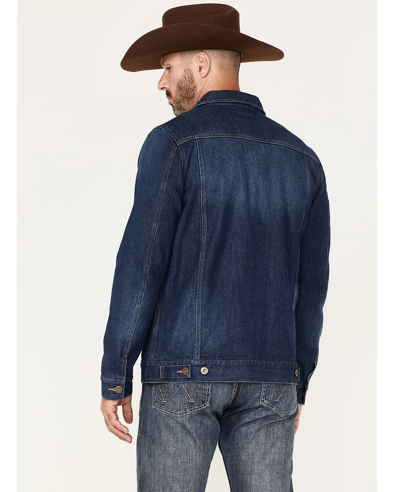 Cody James Men's Coasting Medium Wash Unlined Denim Jacket