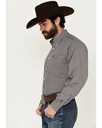 Cinch Men's Geo Print Long Sleeve Button-Down Western Shirt