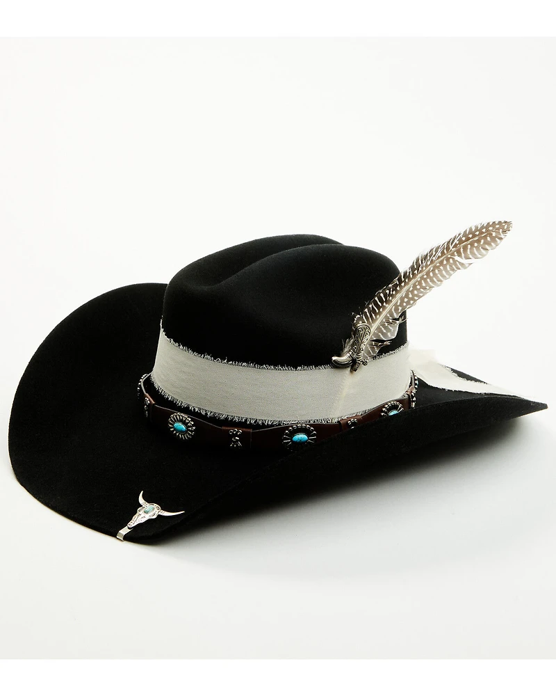 Boot Barn Concho Western Hat Accessory Set