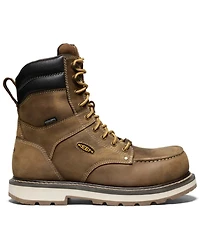 Keen Men's 8" Cincinnati Waterproof Lace-Up Work Boots - Carbon Fiber Toe