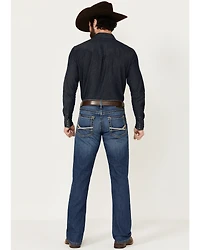 Ariat Men's M5 Medium Wash Pismo Bucklin Straight Denim Jeans