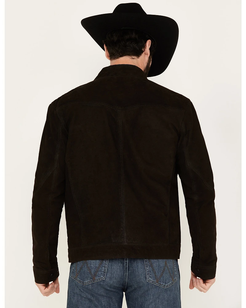 Scully Men's Suede Zip Jacket