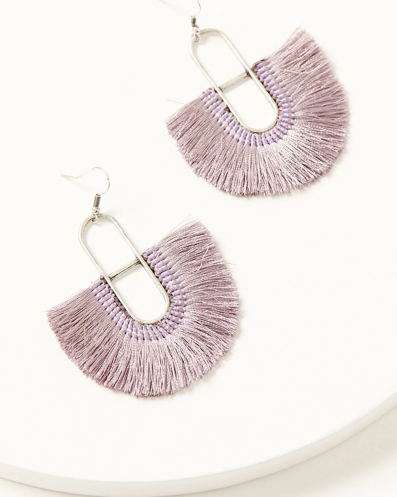 Shyanne Women's Luna Bella Fringe Earrings
