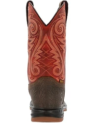 Rocky Men's Worksmart Waterproof Pull On Western Work Boots - Composite Toe