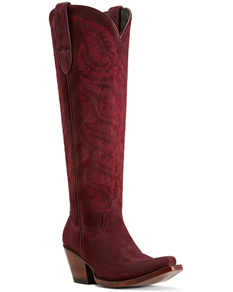 Ariat Women's Laramie StretchFit Tall Western Boots - Snip Toe