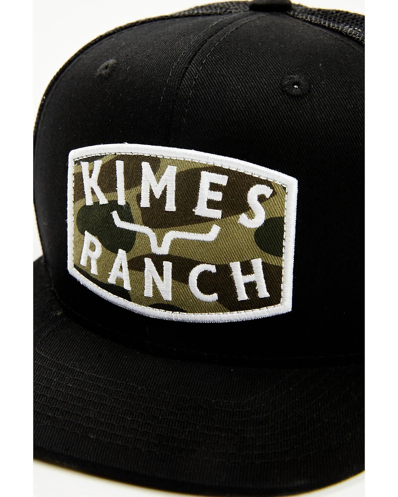 Kimes Ranch Men's Roy Camo Patch Ball Cap