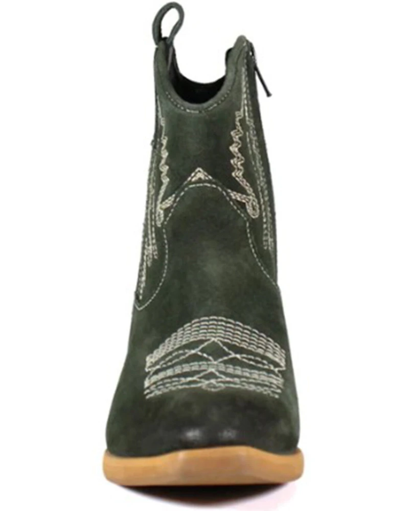 Diba True Women's Get Crackin Western Booties - Snip Toe