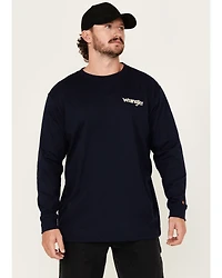 Wrangler Men's FR Skull Logo Long Sleeve Work Shirt