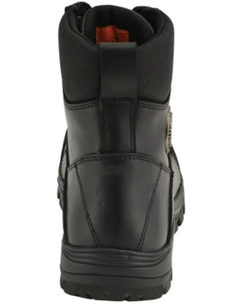 Milwaukee Leather Men's Lace-Up Tactical Boots - Soft Toe