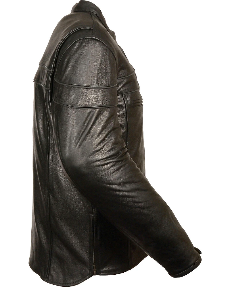 Milwaukee Leather Men's Sporty Scooter Crossover Jacket