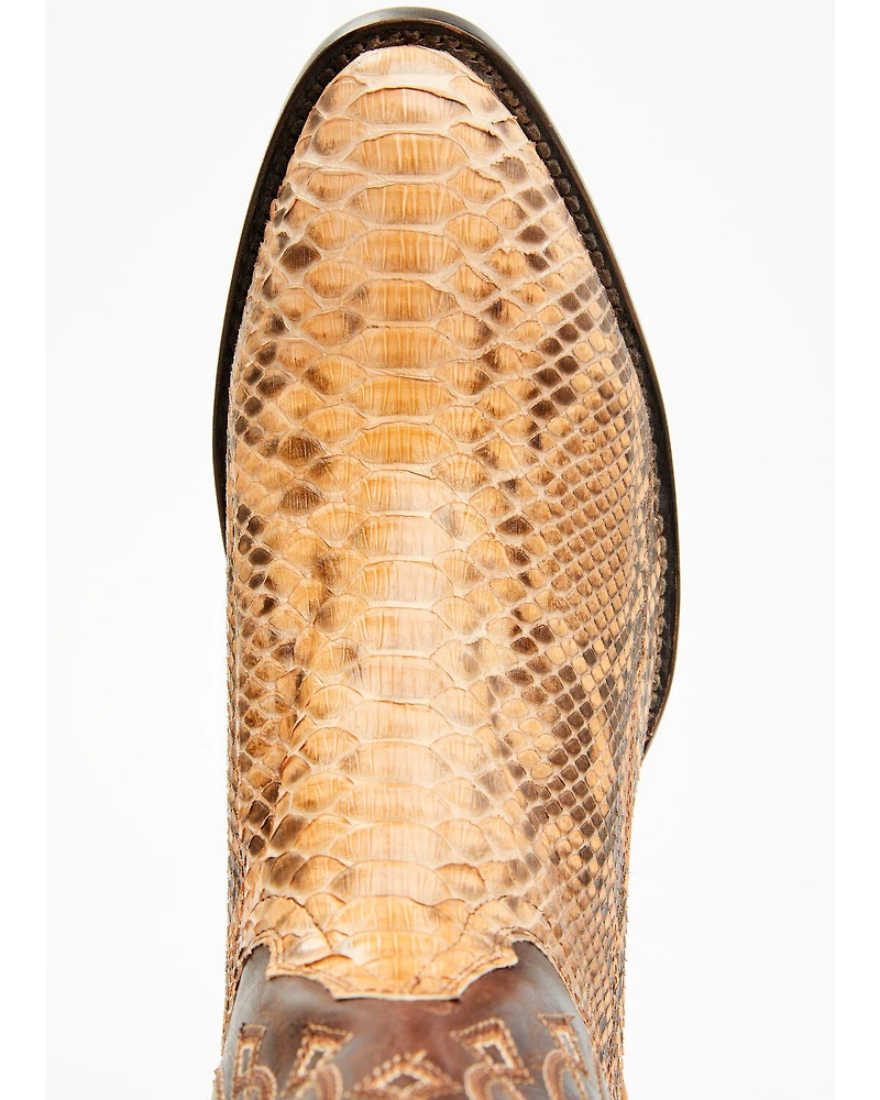 Cody James Men's Exotic Python Western Boots - Round Toe