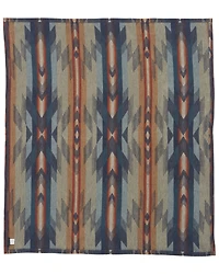 Pendleton Wyeth Falls Denim Linen Throw Gift Pack - 2 Piece