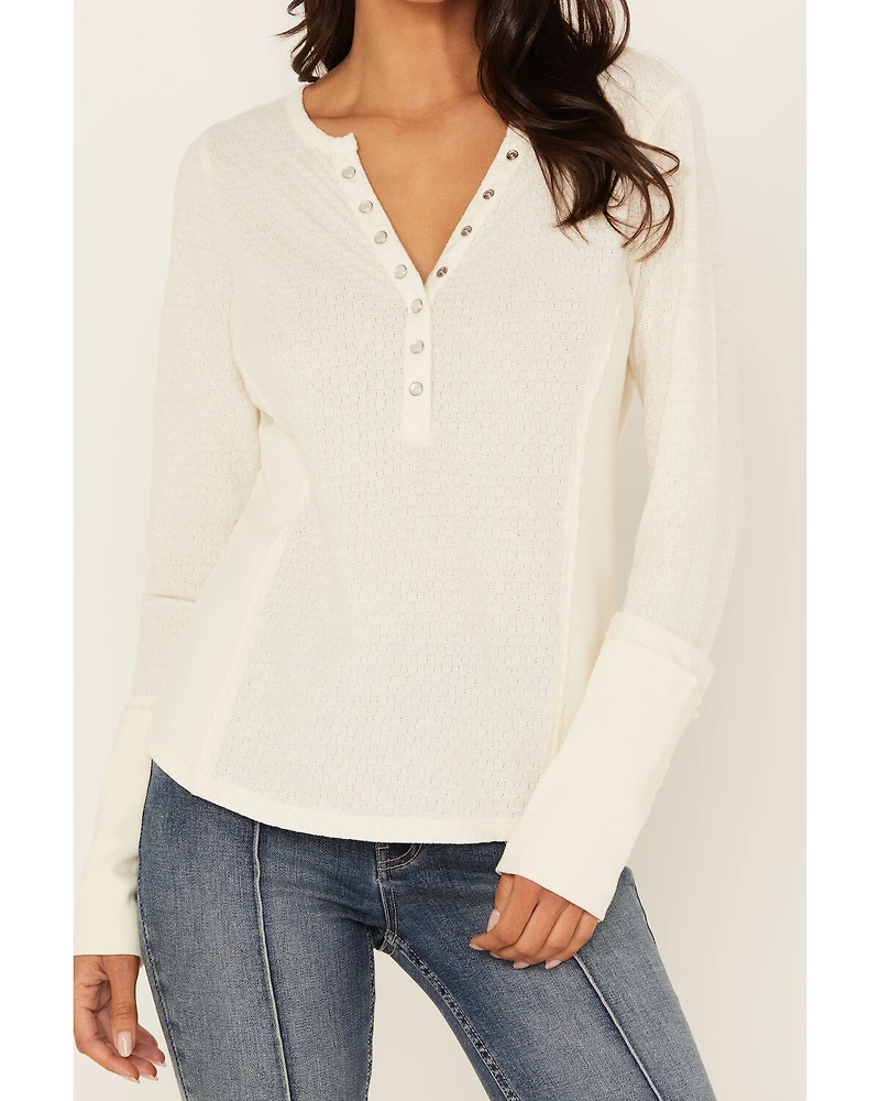 Idyllwind Women's Pearl Knit Henley Shirt