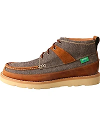Twisted X Men's 4" Wedge Sole Boots - Moc Toe