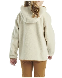Carhartt Girls' Sherpa 1/4 Zip-Up Hoodie