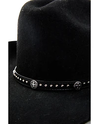 Cody James Black Cross Concho Hat Band