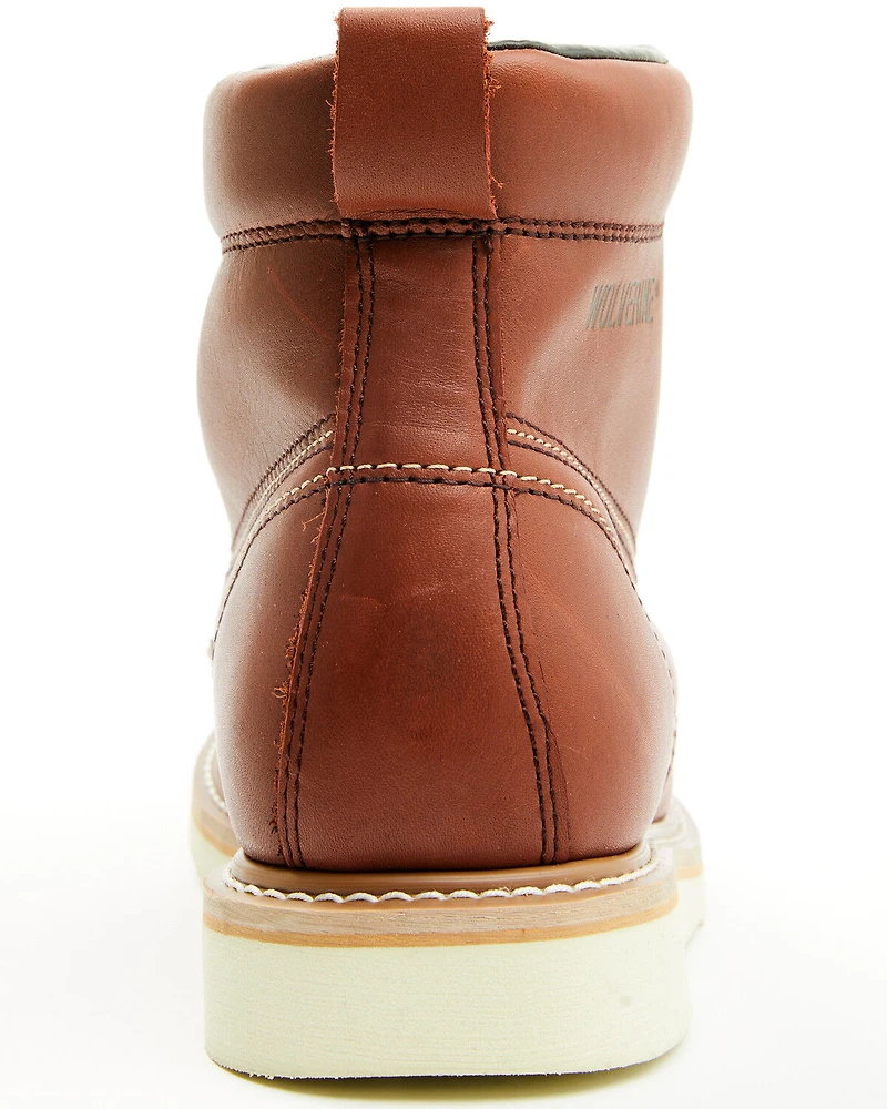 Wolverine Men's 6" Exclusive Moc Work Boots - Soft Toe