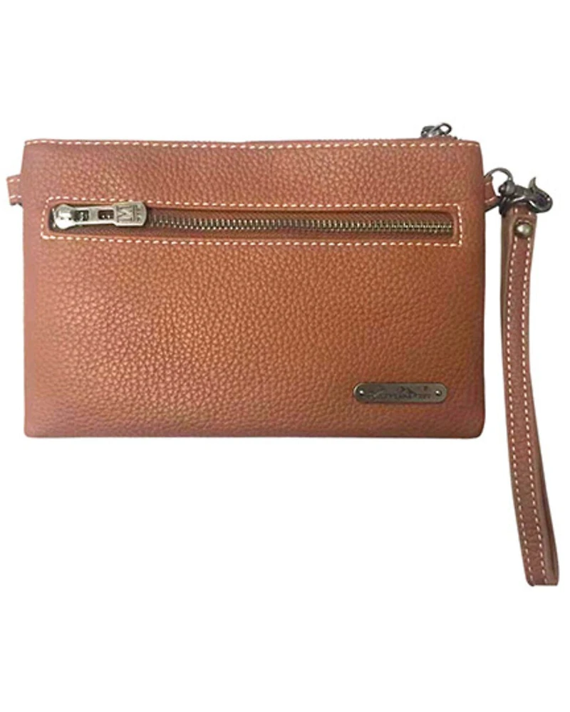 Montana West Women's Hair-On Cowhide Clutch
