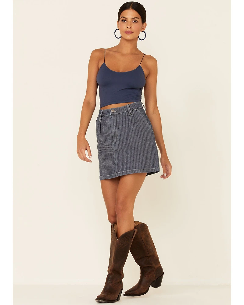 Lee Women's Herringbone Mini Skirt