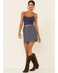 Lee Women's Herringbone Mini Skirt
