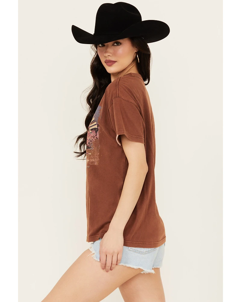 Cleo + Wolf Women's Free Your Soul Short Sleeve Cropped Graphic Tee