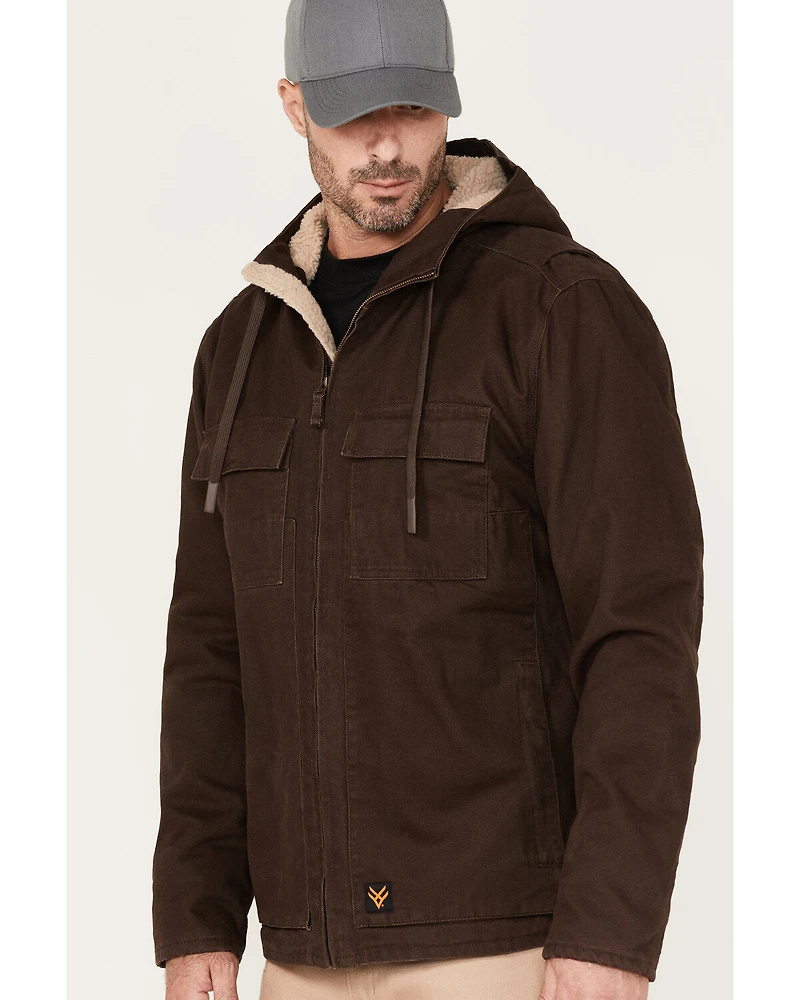 Hawx Men's Weathered Sherpa Lined Jacket