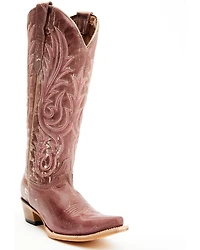 Circle G Women's Embroidered Tall Western Boots - Snip Toe