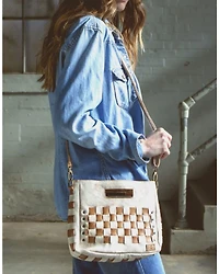 Bed Stu Women's Keiki Woven Crossbody Bag