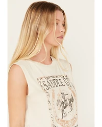 Idyllwind Women's Maude Saddle Up Buttercup Graphic Tank