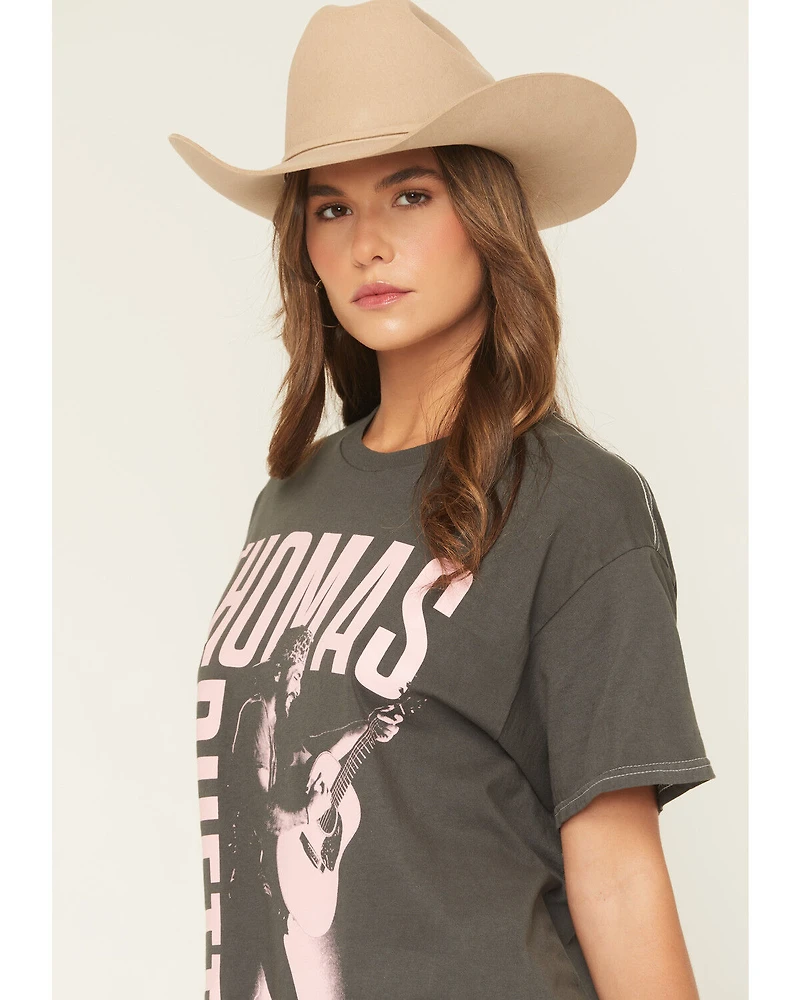 Merch Traffic Women's Thomas Rhett Guitar Photo Short Sleeve Graphic Tee