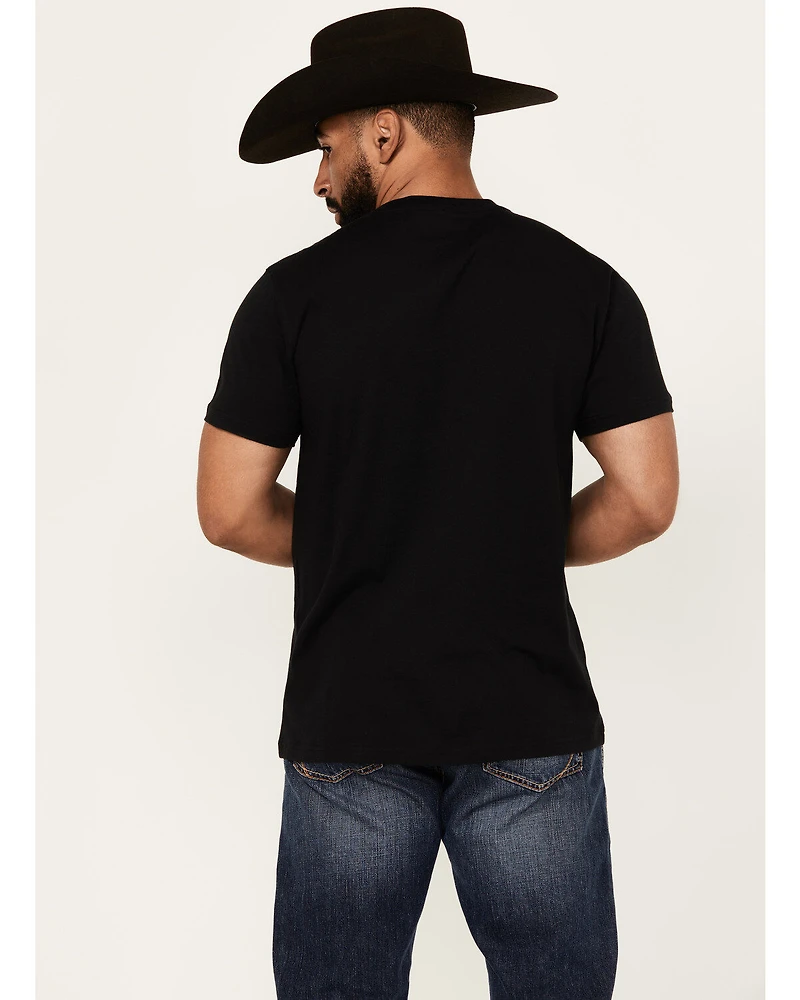 RANK 45® Men's Exploded Logo Short Sleeve Graphic T-Shirt