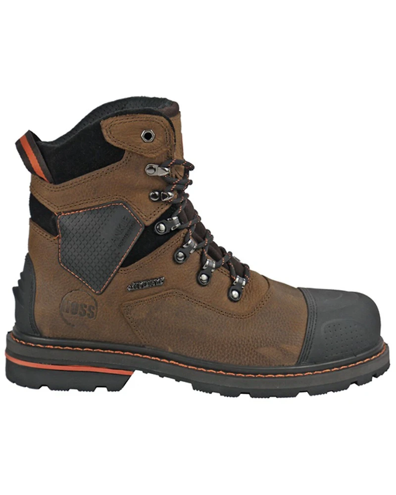 Hoss Men's Range 6" Lace-Up Work Boots - Composite Toe