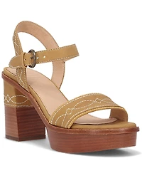 Frye Women's Pipa Woodstock Platform Sandal