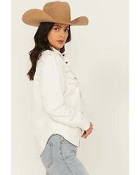Kimes Ranch Women's Jane Long Sleeve Snap Cropped Western Shirt